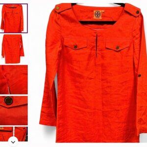 SOLD Tory Burch Vibrant Orange Dress bundle